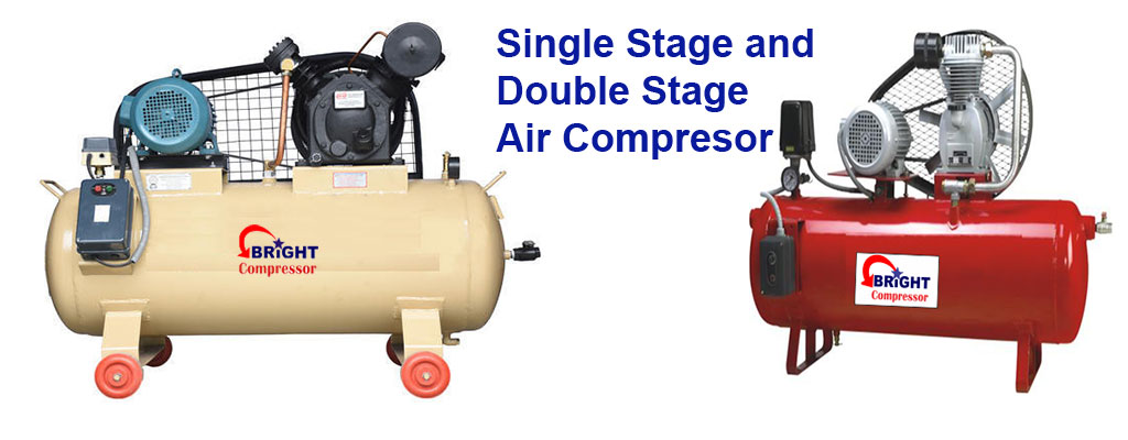 Single and Double Stage Air Compressor